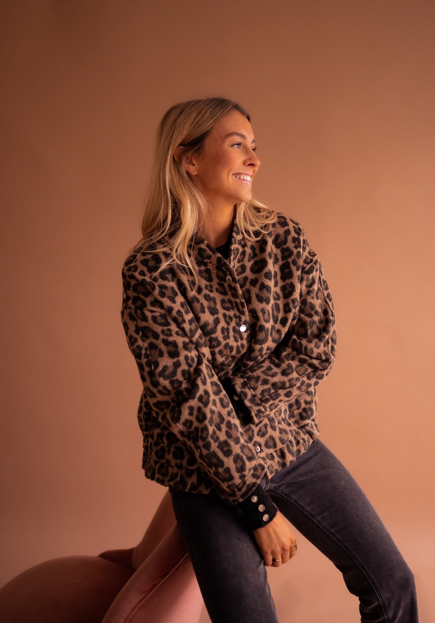 Prestox™ Trendy zomer jas met luipaardmotief