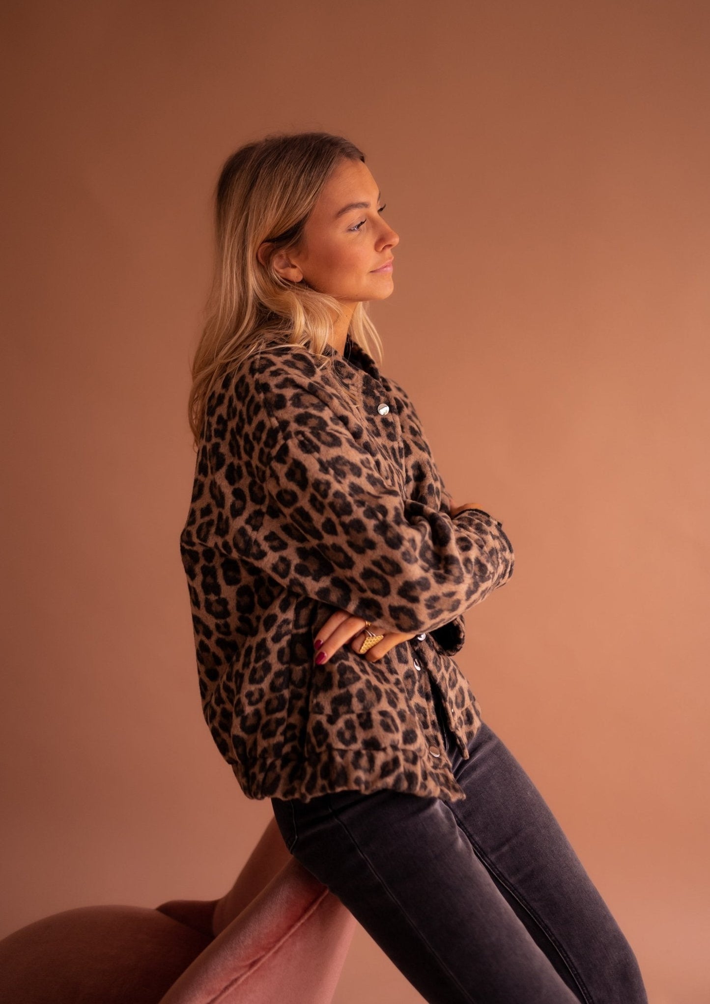 Prestox™ Trendy zomer jas met luipaardmotief