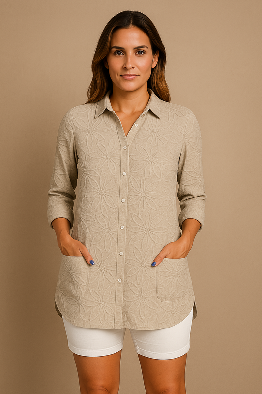 Prestox™ Blouse Met Bloemenprint
