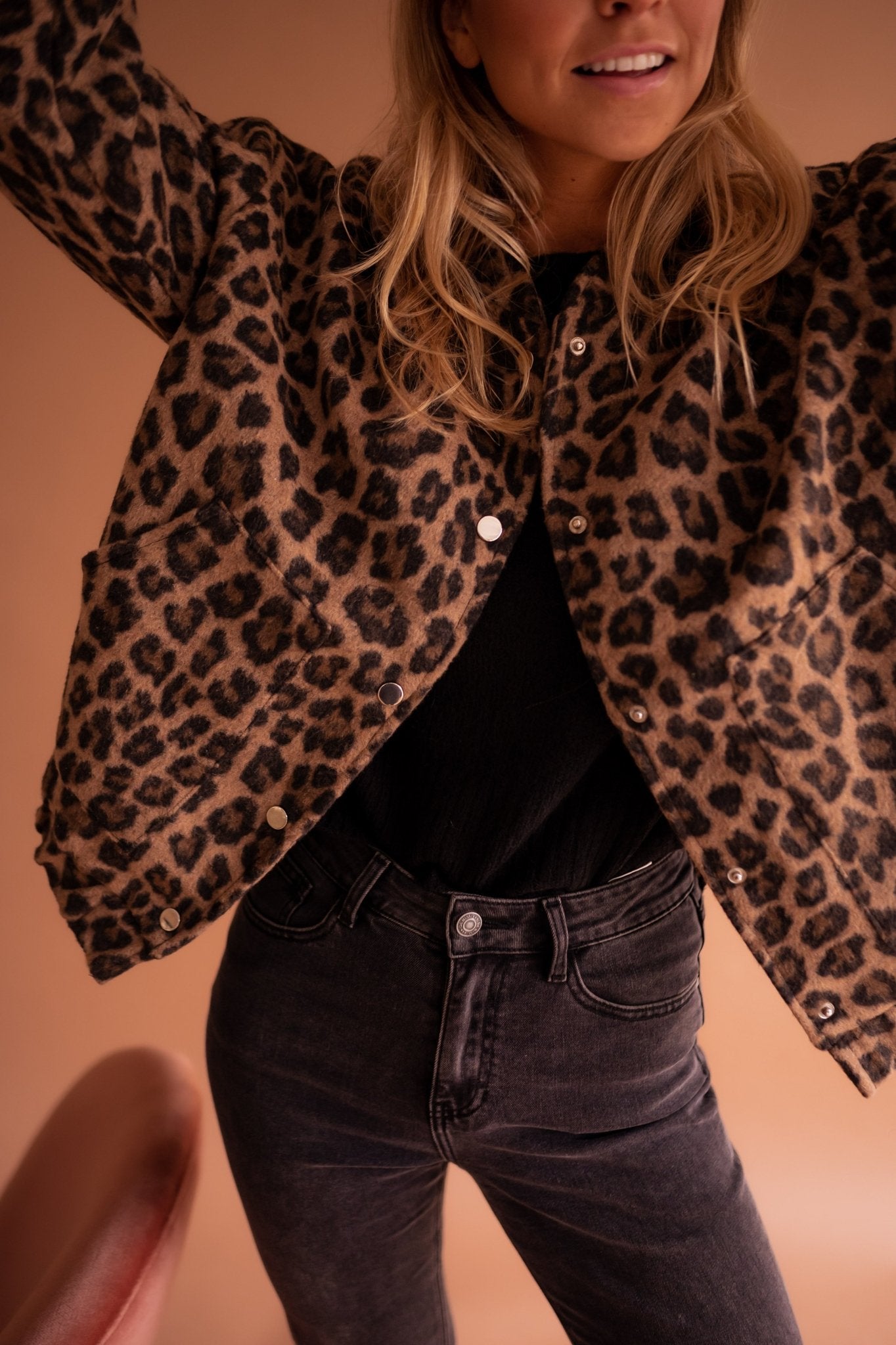 Prestox™ Trendy zomer jas met luipaardmotief