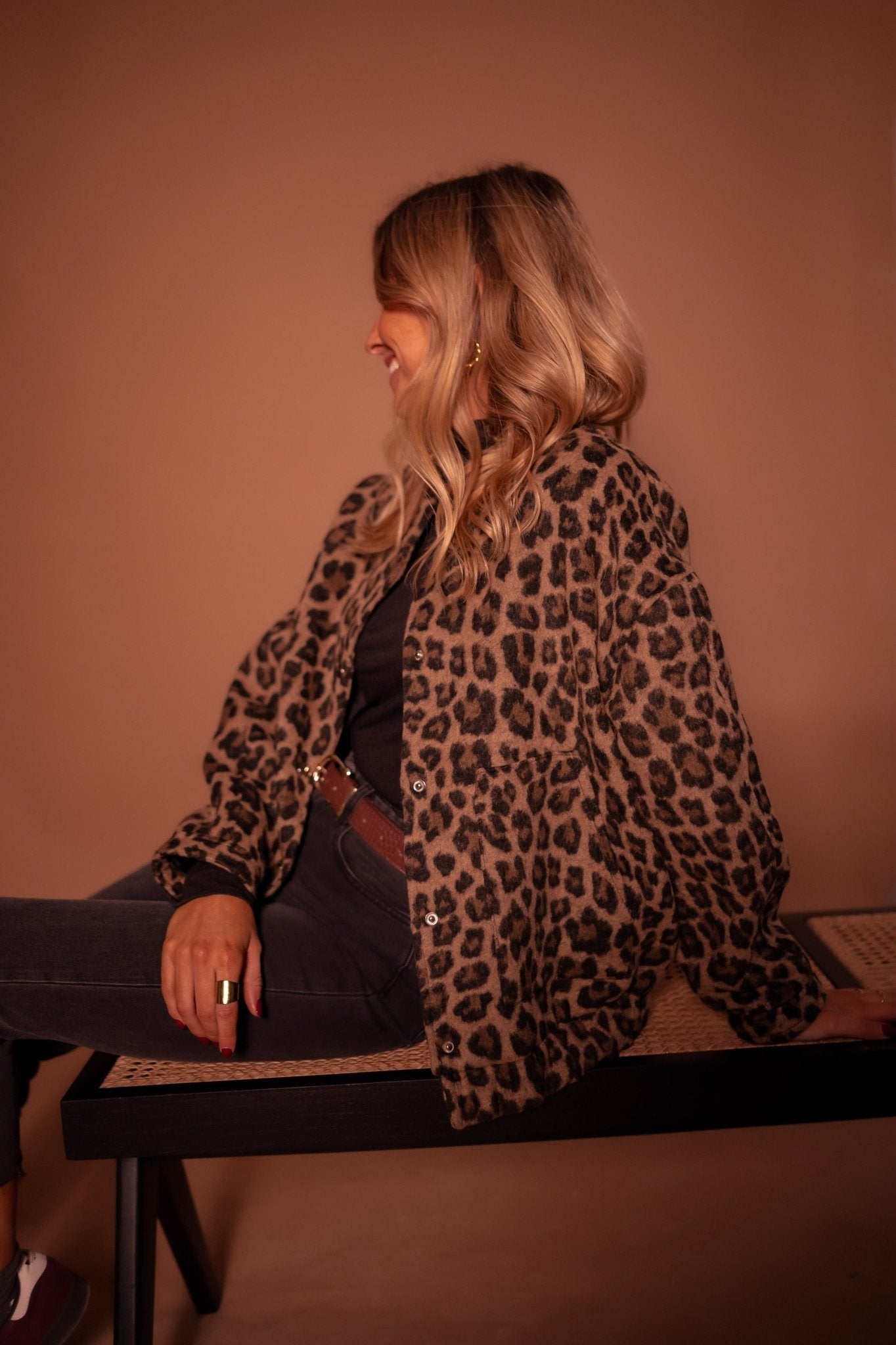 Prestox™ Trendy zomer jas met luipaardmotief