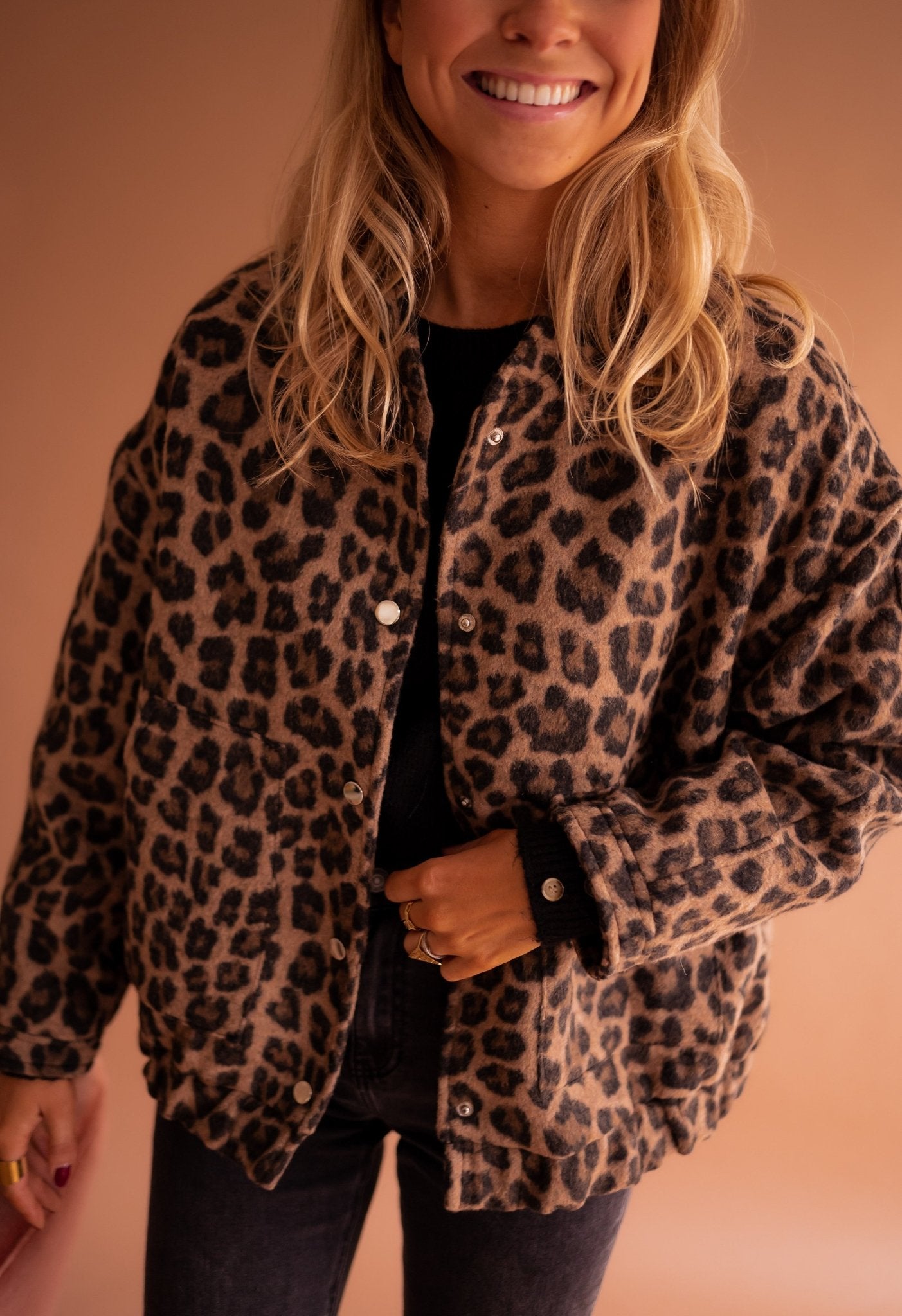 Prestox™ Trendy zomer jas met luipaardmotief