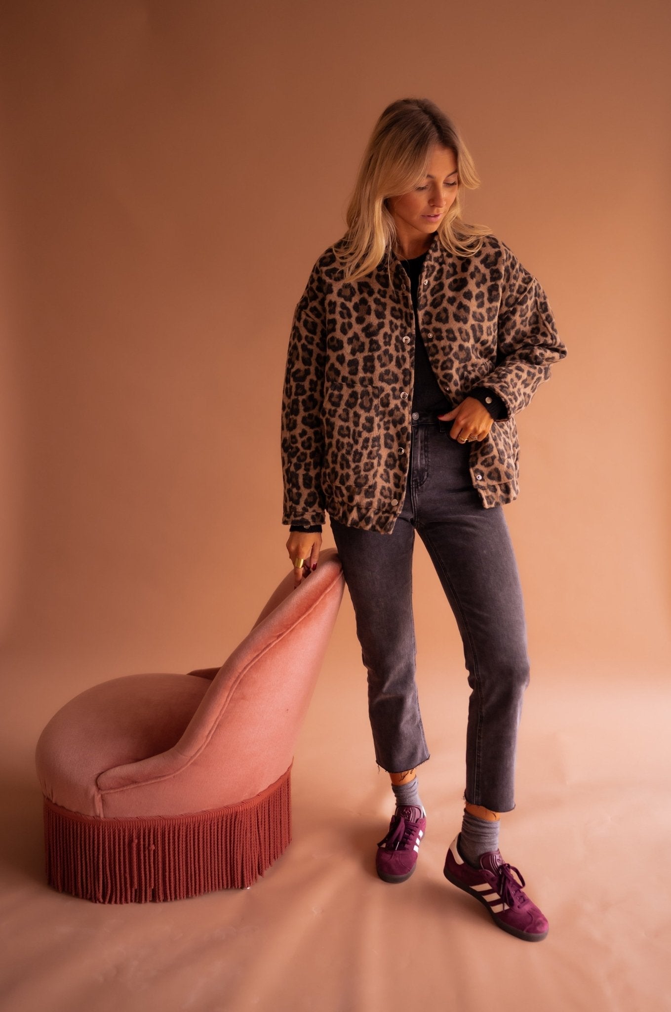 Prestox™ Trendy zomer jas met luipaardmotief